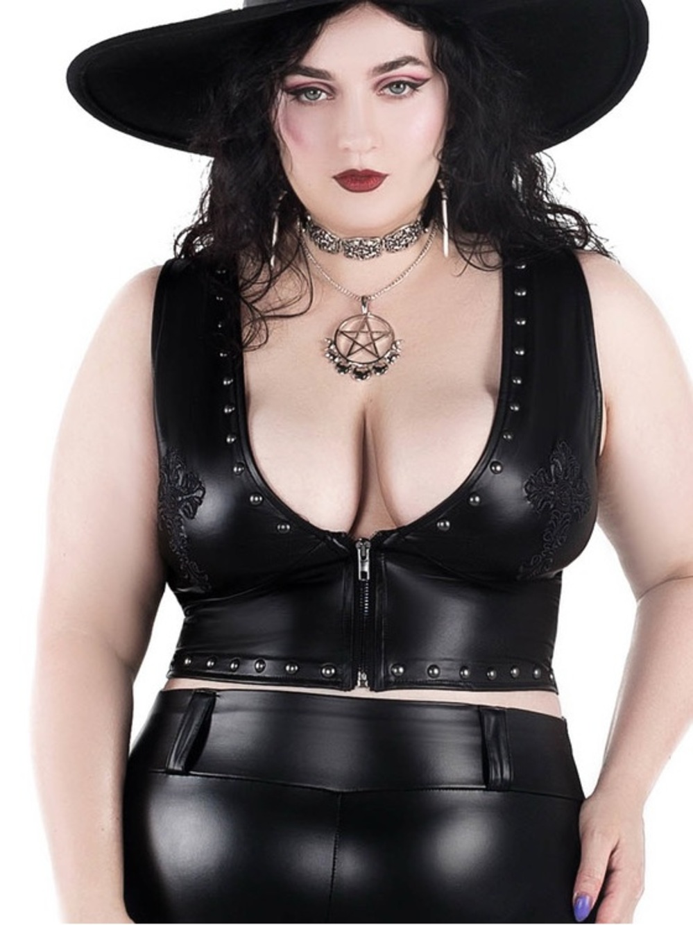 NEW Killstar Studded Raya Vest L